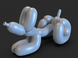 balloon dog 3D Print Model