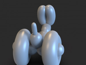 balloon dog 3D Print Model