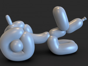 balloon dog 3D Print Model