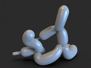 balloon dog2 3D Print Model