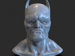 batman bust 3D Print Model