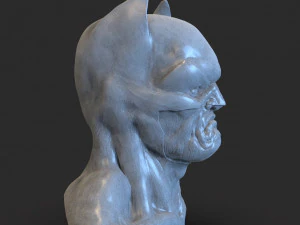 batman bust 3D Print Model
