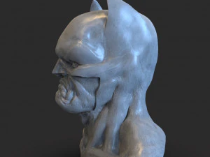 batman bust 3D Print Model