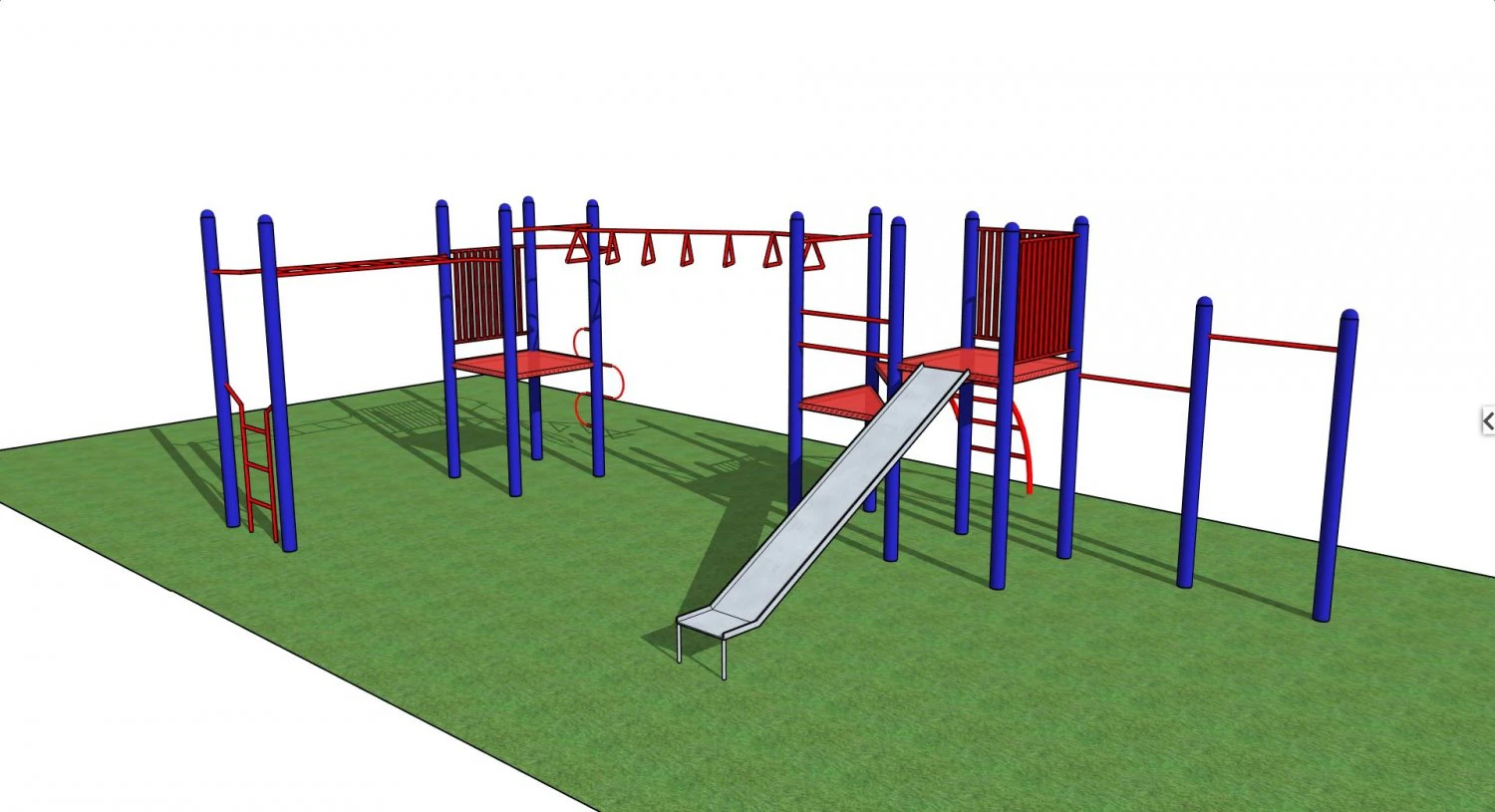 public park type m-3 3D Model .c4d .max .obj .3ds .fbx .stl .blend