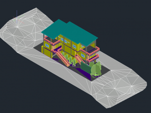 house type 1 3D मॉडल