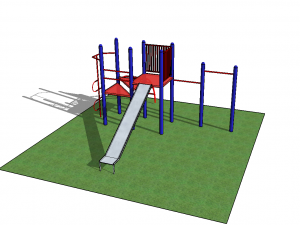 public park type m-3a 3D Model