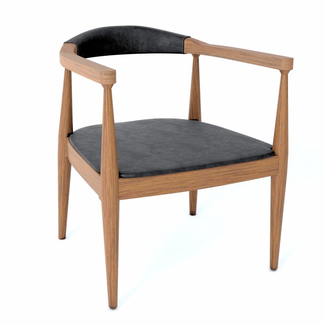 katte chair Model 3D .c4d .max .obj .3ds .fbx .stl .blend