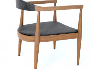katte chair 3D मॉडल