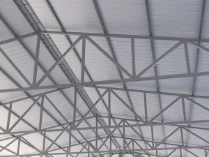 steel roof 3D 模型