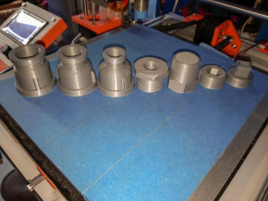 steampunk tree quarter inch reducers and plugs Modello 3D