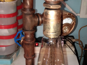 steampunk lamp Modelo 3D