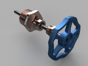 steampunk lamp Modelo 3D