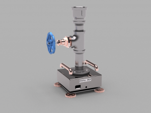 steampunk lamp 3D 打印模型