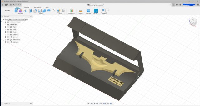 batarang showcase 3Dプリントモデル .c4d .max .obj .3ds .fbx .stl .blend 