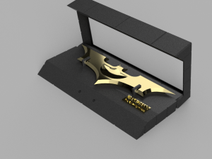 batarang showcase 3Dプリントモデル
