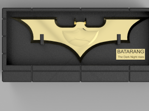 batarang showcase 3Dプリントモデル