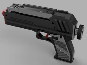 स्टार-वॉर्स स्टॉर्म-ट्रूपर हैंड-ब्लास्टर 3D प्रिंट मॉडल