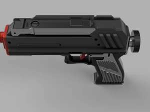 स्टार-वॉर्स स्टॉर्म-ट्रूपर हैंड-ब्लास्टर 3D प्रिंट मॉडल