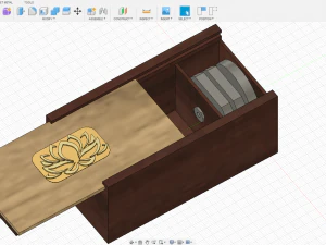 रहस्य पहेली बॉक्स 3D प्रिंट मॉडल