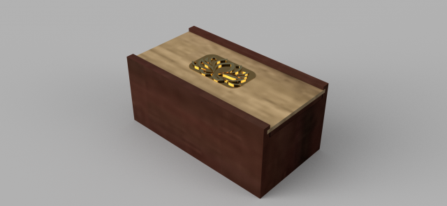 3D Wooden Box Puzzle - Mystery Box 