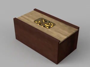 रहस्य पहेली बॉक्स 3D प्रिंट मॉडल