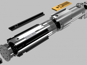 star wars ros sky-walker light saber 3D 프린트 모델