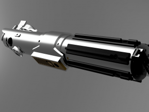 star wars ros sky-walker light saber Model Cetak 3D