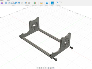 підставка для світлової шаблі 3D Принт Модель