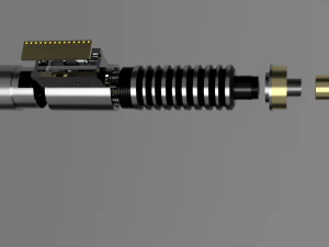 ल्यूक स्काईवॉकर लाइटसेबर 3D प्रिंट मॉडल