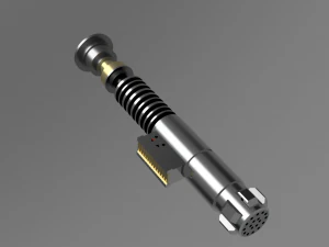 ल्यूक स्काईवॉकर लाइटसेबर 3D प्रिंट मॉडल