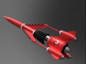 thunderbird 3 3D Print Model