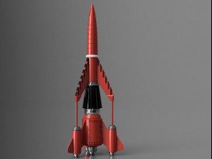 thunderbird 3 3D Принт Модель