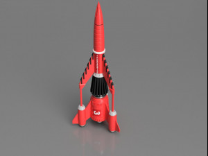 thunderbird 3 3D Принт Модель