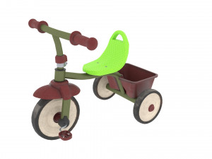 Kids tricycle Model 3D