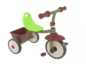 Kids tricycle 3Dモデル