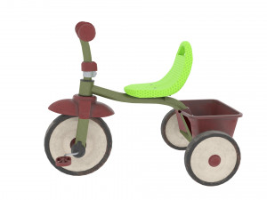 Kids tricycle Model 3D