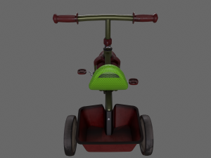 Kids tricycle Model 3D