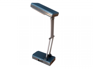 table lamp and battery torch 3D Model