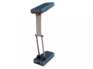 table lamp and battery torch 3D Model