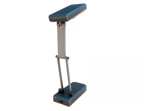 table lamp and battery torch 3D Model