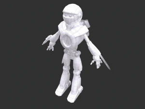 robot 3D Model