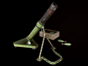 mortar 3D Model
