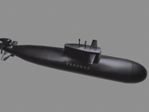 submarine Modello 3D