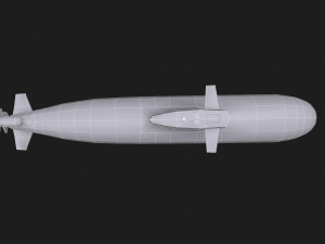 submarine Modello 3D