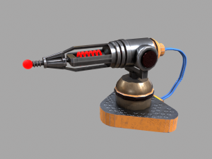 laser cannon 3D Model