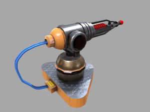 laser cannon 3D 모델