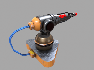 laser cannon 3D 모델