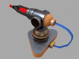 laser cannon 3D Model