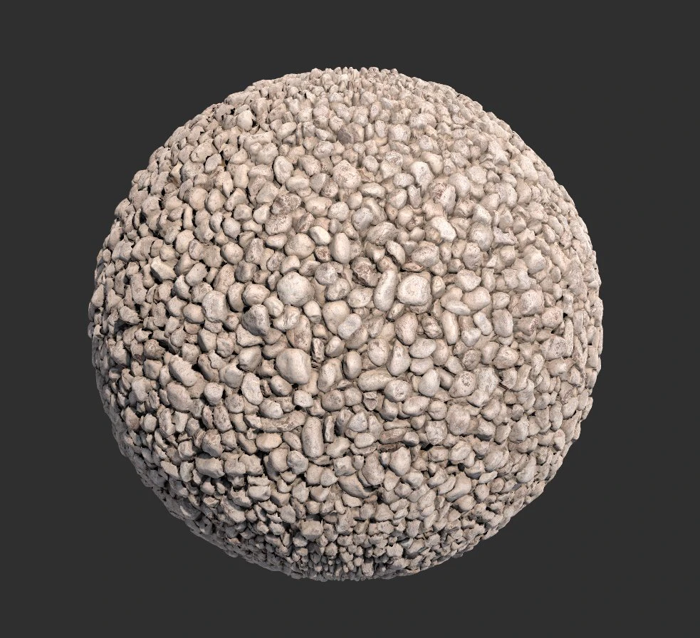 beach pebbels seamless pbr texture CG Textures .c4d .max .obj .3ds .fbx .stl .blend