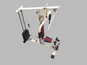 multi home gym machine 3D Model